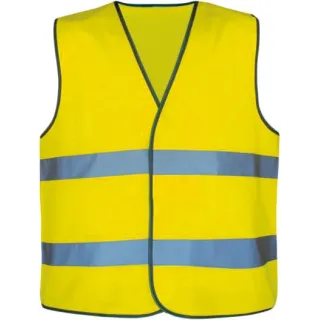 Gilet sécurité fluo Motard haute visibilité avec Pochette