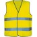 Gilet sécurité fluo Motard haute visibilité avec Pochette