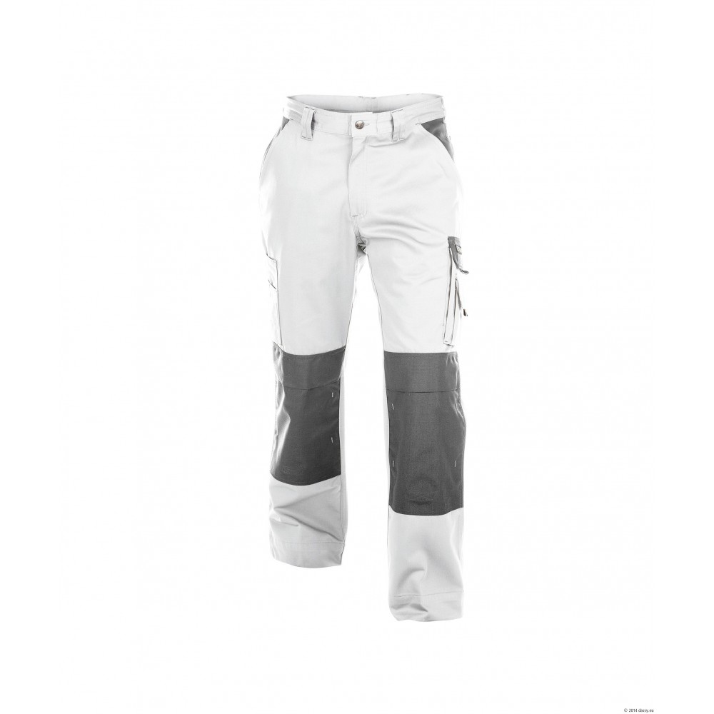Pantalon BOSTON 245gr DASSY Blanc gris