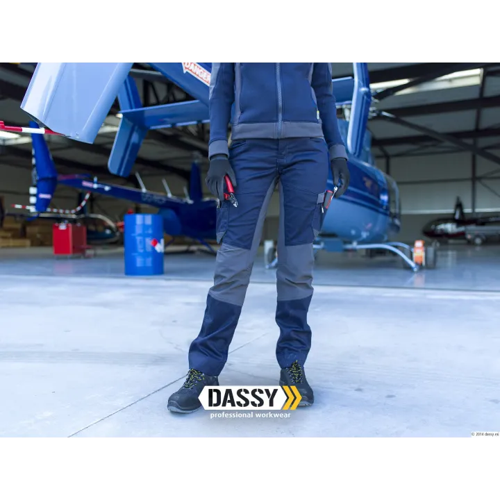 Pantalon de travail spécial femme stretch HELIX de DASSY