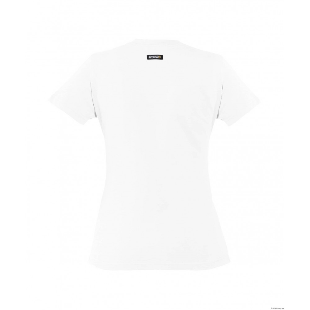 Tee-Shirt femme OSCAR 100% coton DASSY blanc