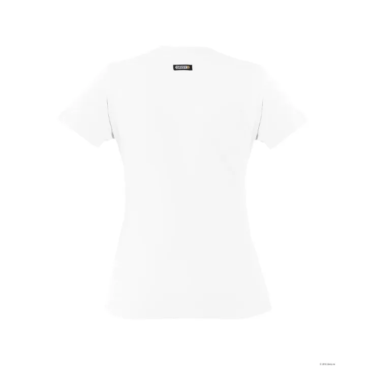 Tee-Shirt femme OSCAR 100% coton DASSY blanc