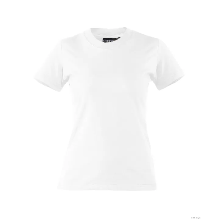 Tee-Shirt femme OSCAR 100% coton DASSY blanc