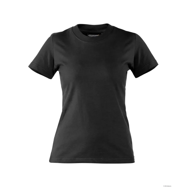 Tee-Shirt femme OSCAR 100% coton DASSY noir