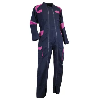 Combinaison 2 ZIPS femme marine rose ORGE LMA I Sécurama