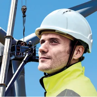 Casque travail en hauteur