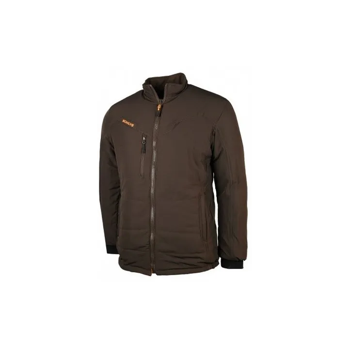 Blouson chasse réversible SOMLYS haut de gamme marron
