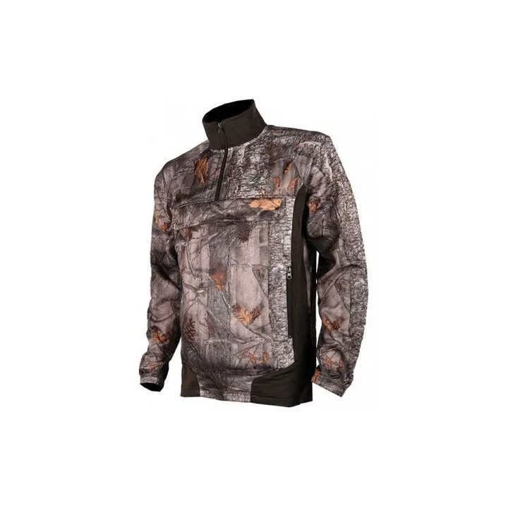 Sweat chasse T290 TREELAND polarsan camo Forest souple et léger