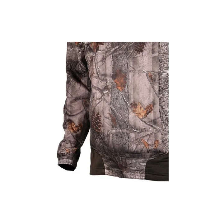 Sweat chasse T290 TREELAND polarsan camo Forest souple et léger