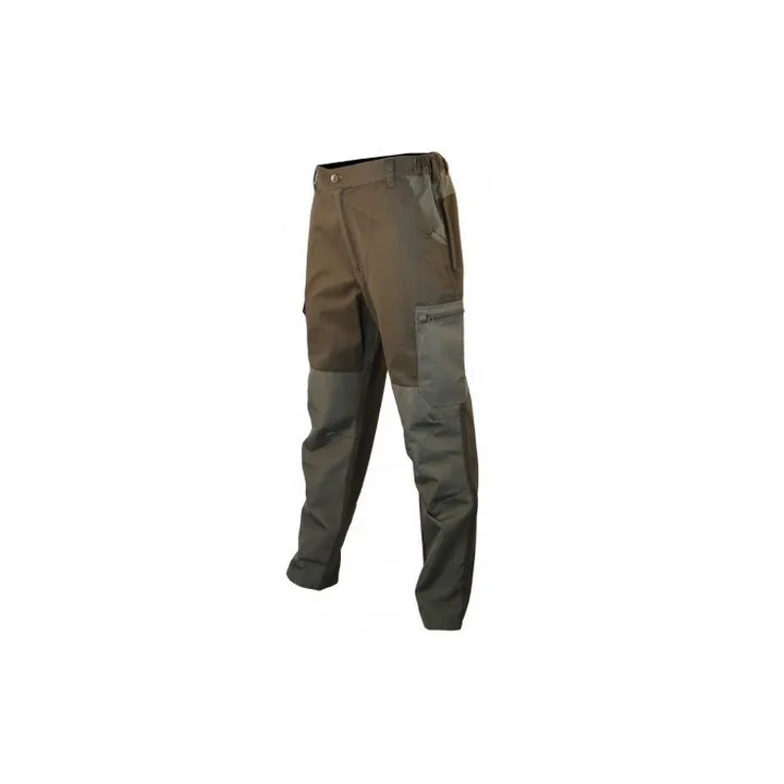 Pantalon traque homme TREELAND T580 vert renforcé