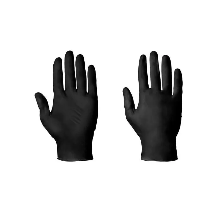 Gants nitrile jetable chimiquetraite noir 5930 COVERGUARD