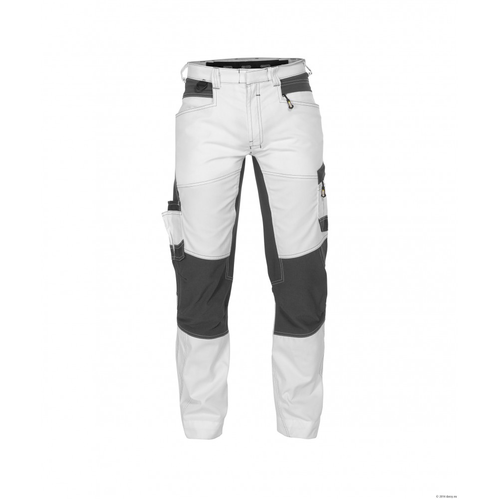 Pantalon de Travail Stretch HELIX peintre blanc gris DASSY I PB Securama