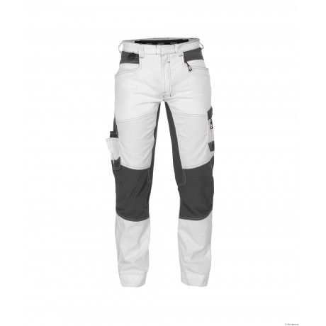 Pantalon de Travail Stretch HELIX peintre blanc gris DASSY