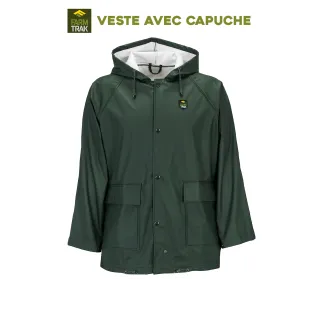 Veste de pluie AGRIHEALTH Polyuréthane et polyester verte