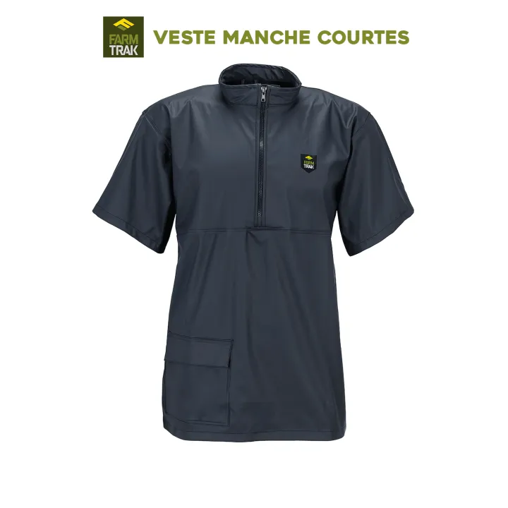 Vareuse de traite AGRIHEALTH Polyuréthane et polyester bleu sans capuche