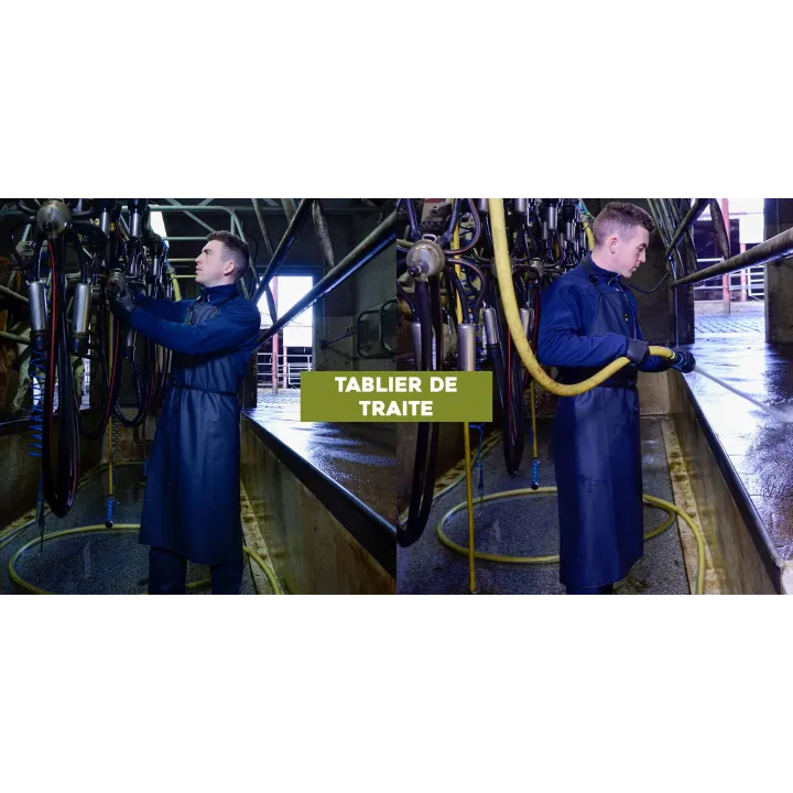 Tablier de traite AGRIHEALTH sans manche