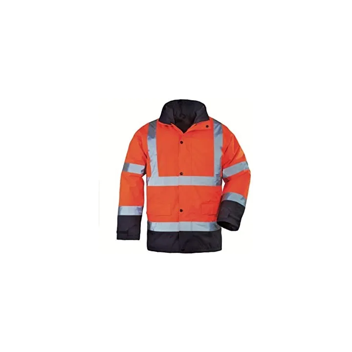 7ROPO ou 7 ROPY Parka haute visibilité 4 en 1 orange COVERGUARD