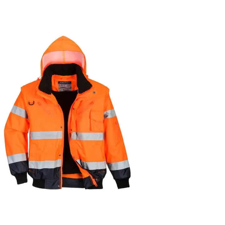 Blouson 3 en 1 orange chaud portwest