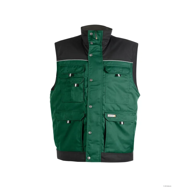 Gilet sans manche matelassé HULST DASSY vert noir