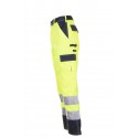 Pantalon multirisque haute visibilité PLANAM jaune marine profil