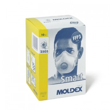 Lot 10 masques soupapes FFP3 MOLDEX protection respiratoire 2505