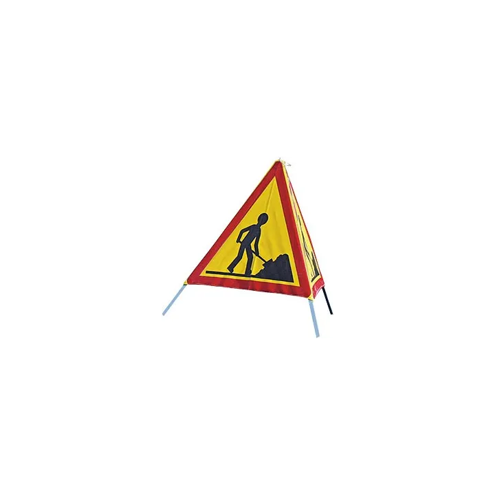 Tripode de signalisation rétroréfléchissant 70 cm 