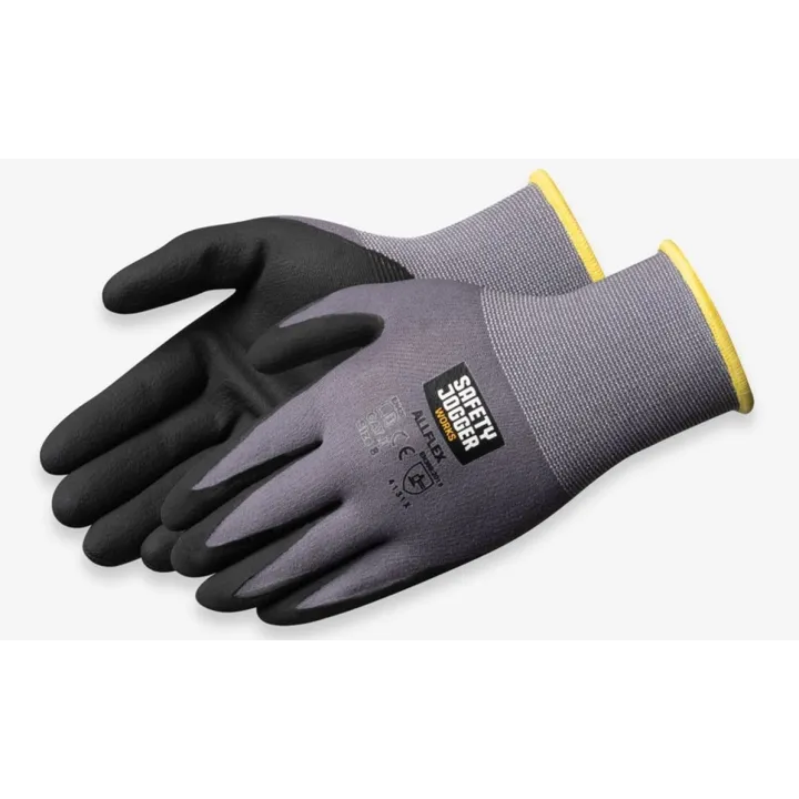Gants nylon ALL FLEX spandex Nitrile SAFETY JOGGER I Sécurama