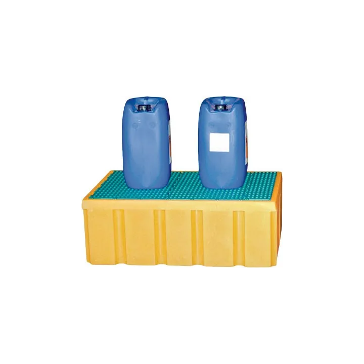 Bac paillasse avec caillebotis amovible 200 litres FIMM