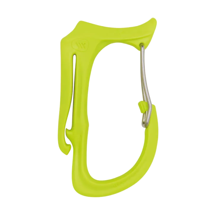 Mousqueton porte outil HONOS COURANT ELAGAGE 112mm jaune