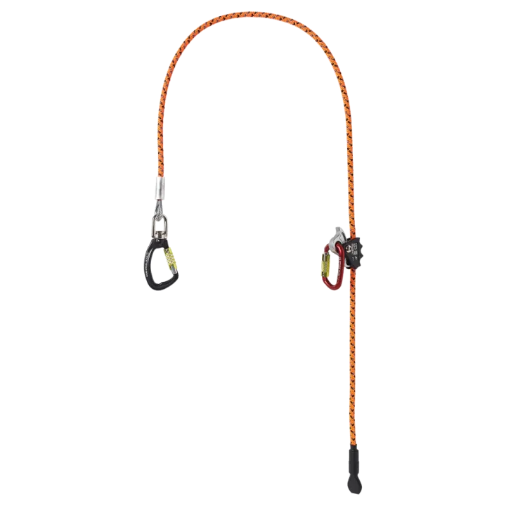 Longe armée élagage avec mousqueton