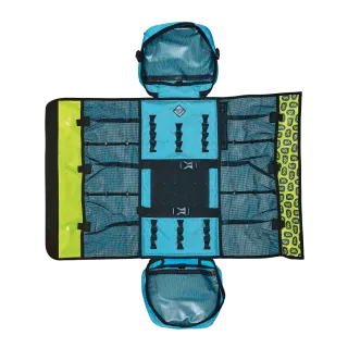 Sac de portage CROSS PRO 54L COURANT élagage blue ouvert