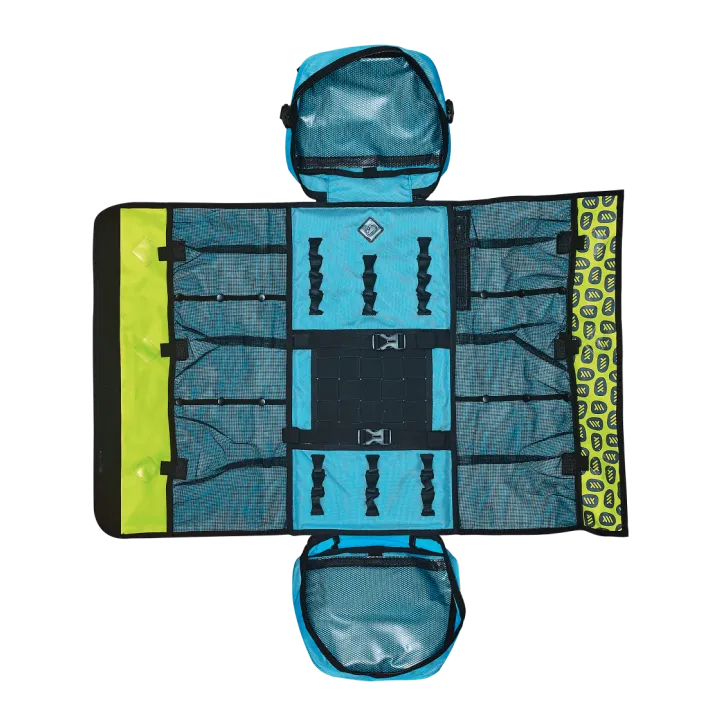 Sac de portage CROSS PRO 54L COURANT élagage blue ouvert