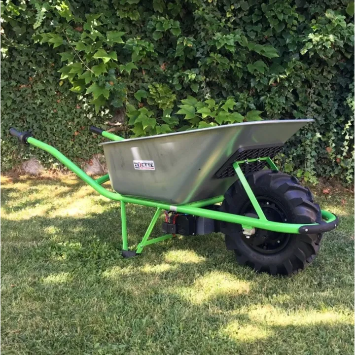 Brouette ZOETTE moteur électrique 100L CLAS-100-10