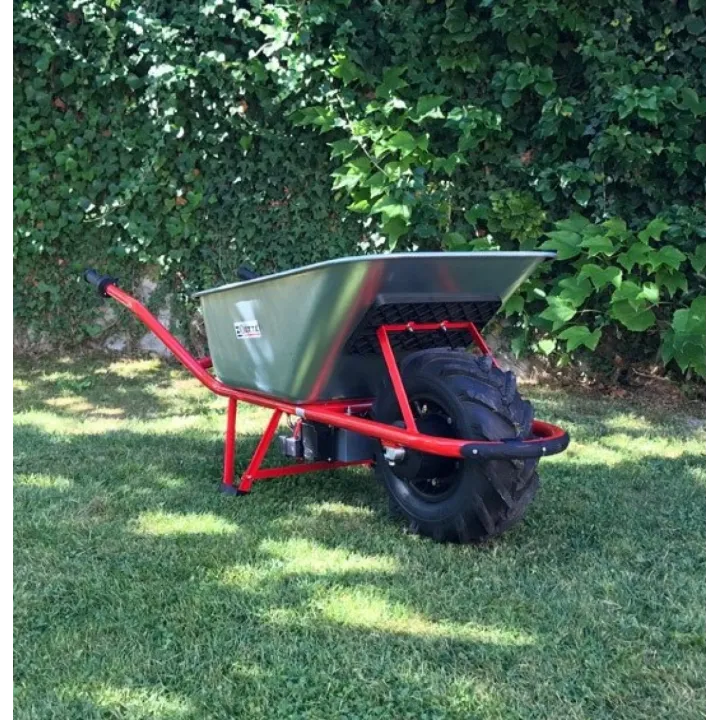 Brouette électrique ZOETTE 100 litres renforcée PRO-100-10