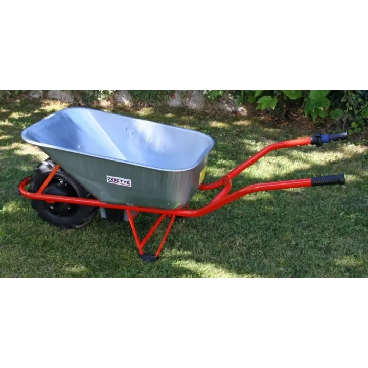 Brouette électrique ZOETTE 100 litres renforcée PRO-100-10