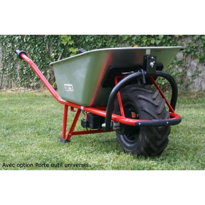 Brouette électrique ZOETTE 100 litres renforcée PRO-100-10