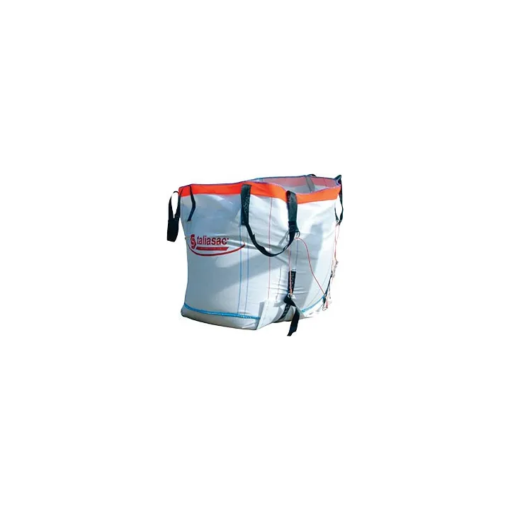 Conteneur big bag Taliabag, fond plat, 1500 kg (usage unique)