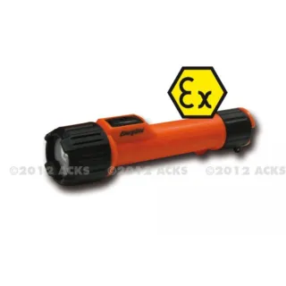 Torche à leds ATEX Zone 0 livrée sans pile