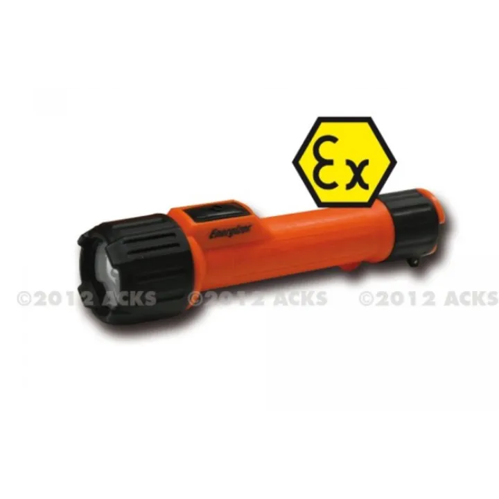 Torche à leds ATEX Zone 0 livrée sans pile