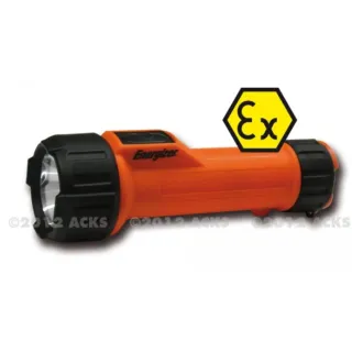 Lampe torche à leds ATEX sans piles pour zone explosives