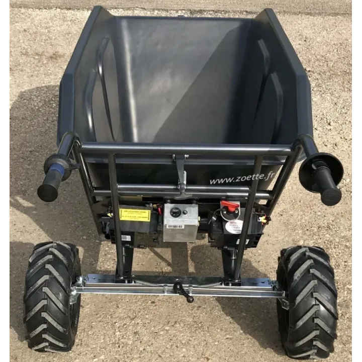 Les commandes de la brouette électrique grande capacité