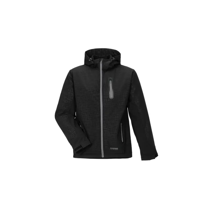 Veste softshell noir CUBE