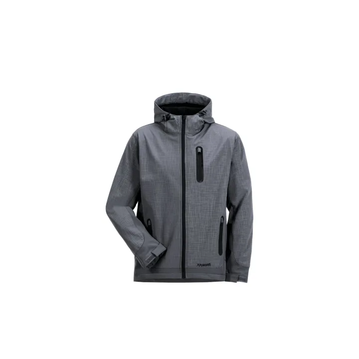 Veste softshell grise CUBE