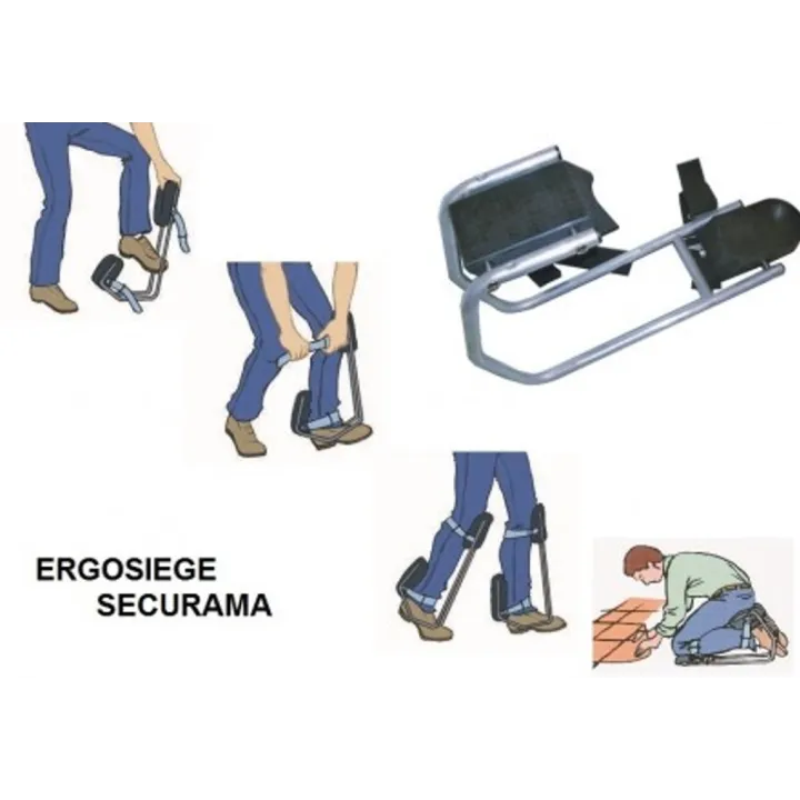 Siège ergonomique assis à genoux evitez les problèmes de dos Fabrication Francaise