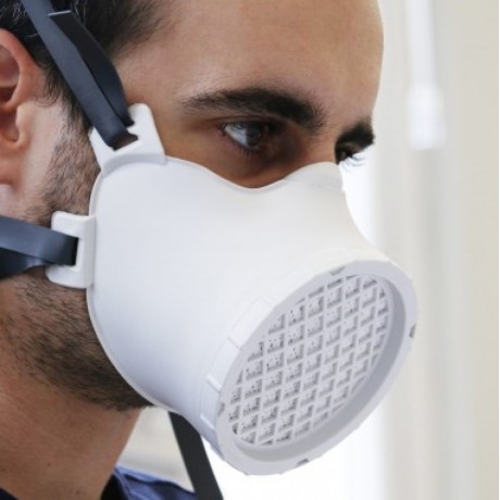Masque respiratoire FMP1 + 100 filtres jetables