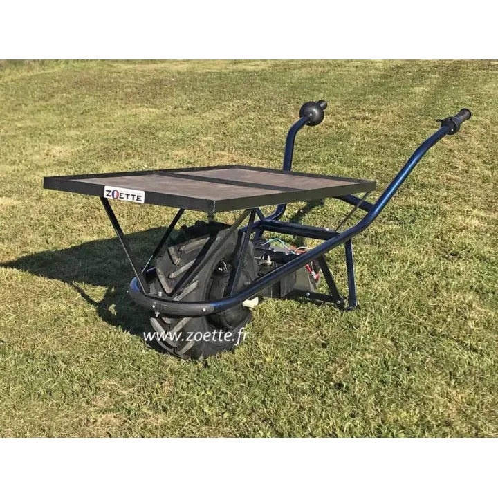 Brouette électrique ZOETTE EXTRA PRO PLATEAU