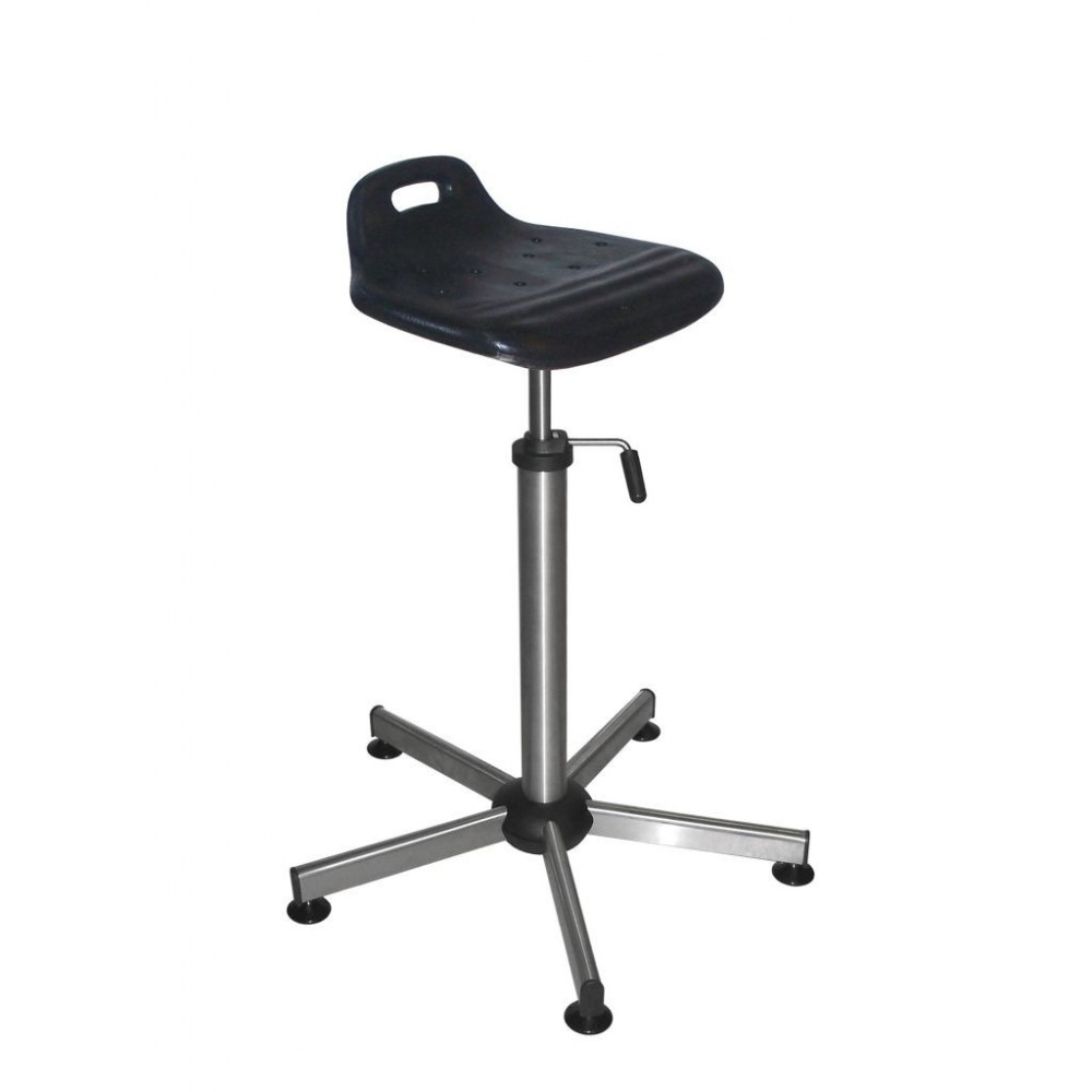 Tabouret assis debout ergonomique Swift - Structure noire, Tabouret  ergonomique bureau, Chaise de bureau