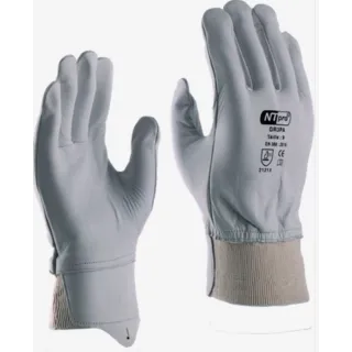 Gants monteur cuir pleine fleur protège artère