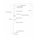 Plan de Mini potence de remplissage inox ALCEM