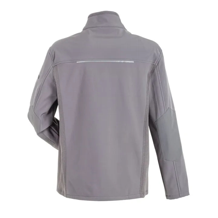 Veste softshell enfant PURE PLANAM NORIT grise dos